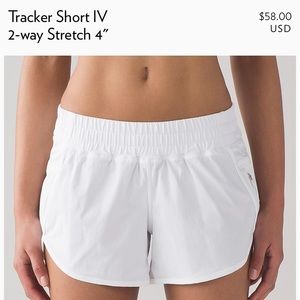 Lululemon tracker shorts 4”
